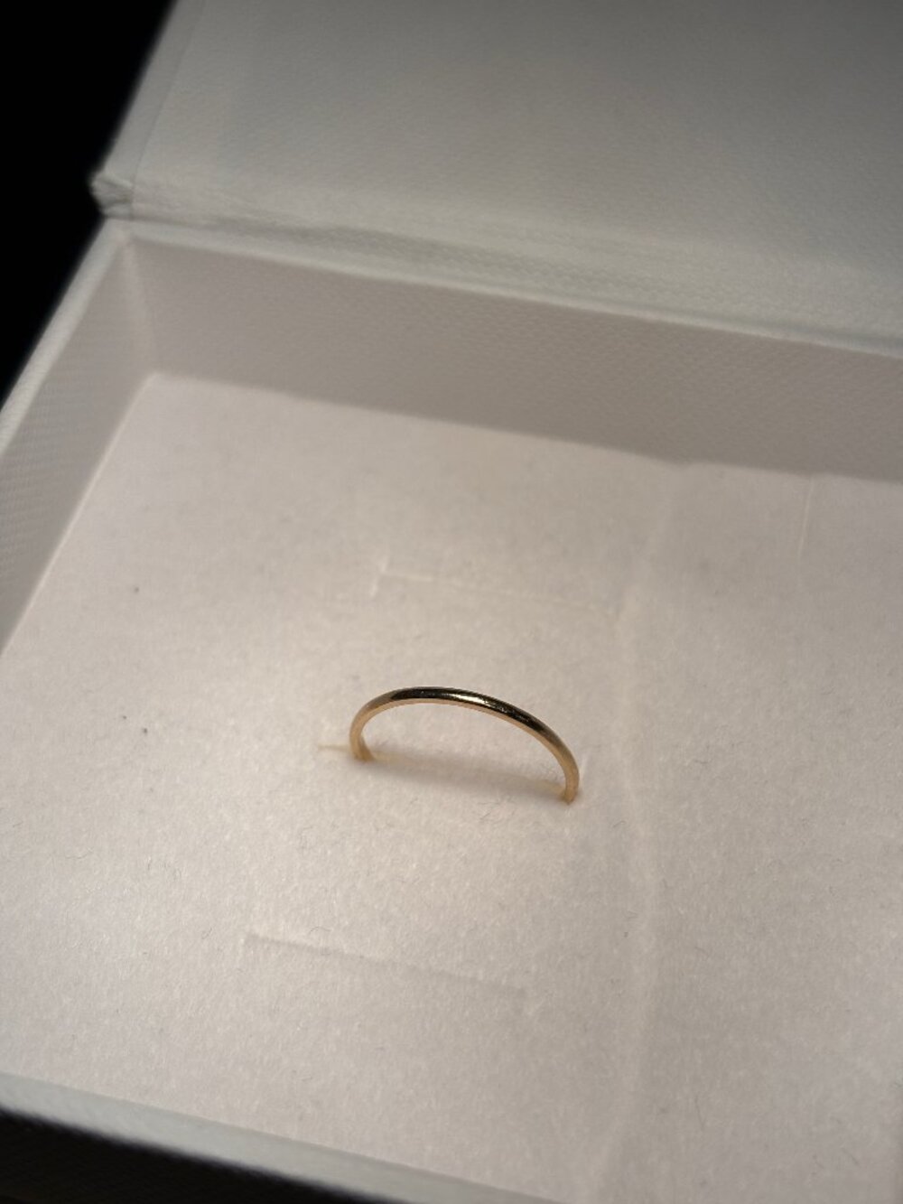 Stacker Ring 14K solid Gold - Picture 10 of 13